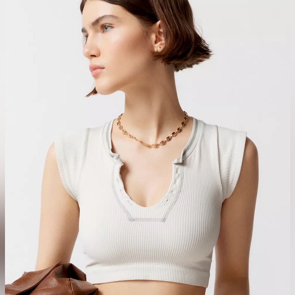 Urban Outfitters “Out From Under Go For Gold Seamless Top”